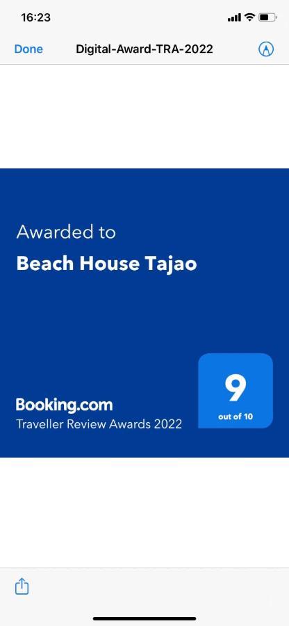 Beach House Tajao La Jaca ภายนอก รูปภาพ